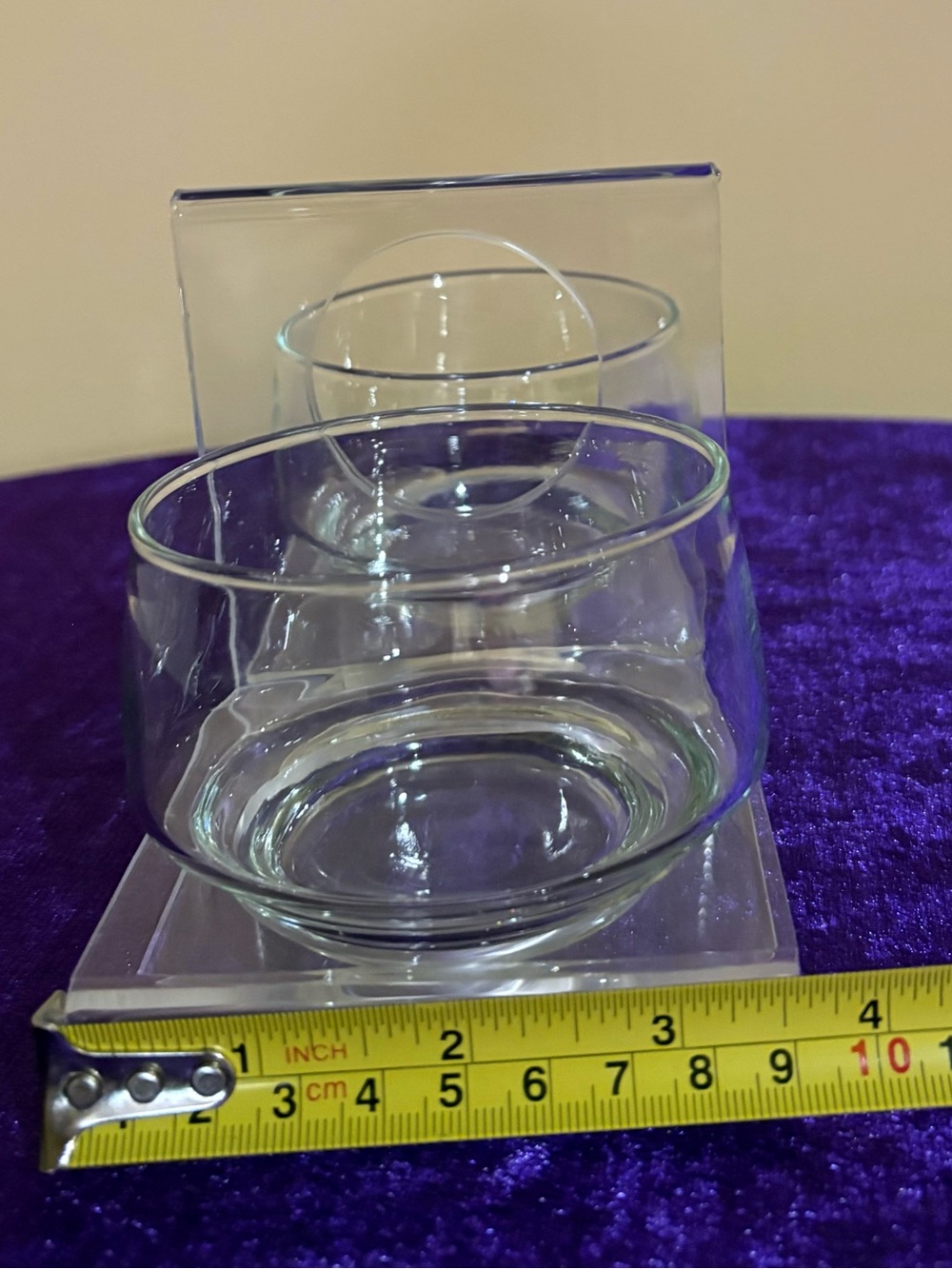 Two's Company Acrylic Condiment Server - 2 - Picture 11 of 16